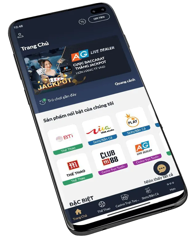 Thư viện trò chơi đa dạng 888k